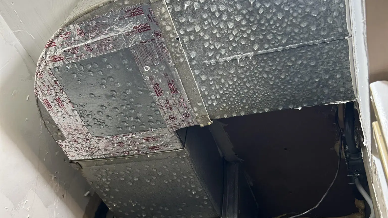 Air Duct condensation 