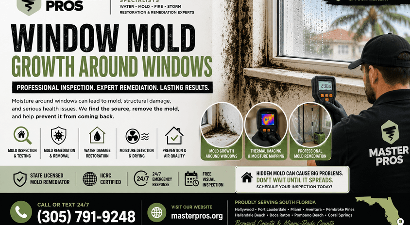 Window Mold Growth 