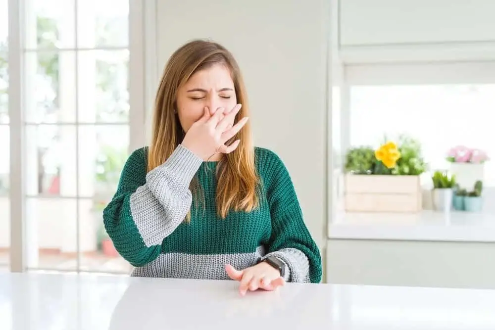 Musty odor in the house