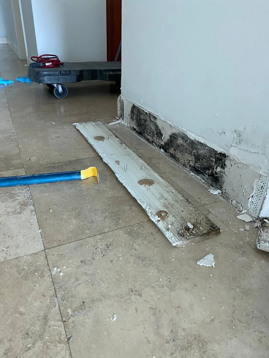 Restored condo after mold remediation completed