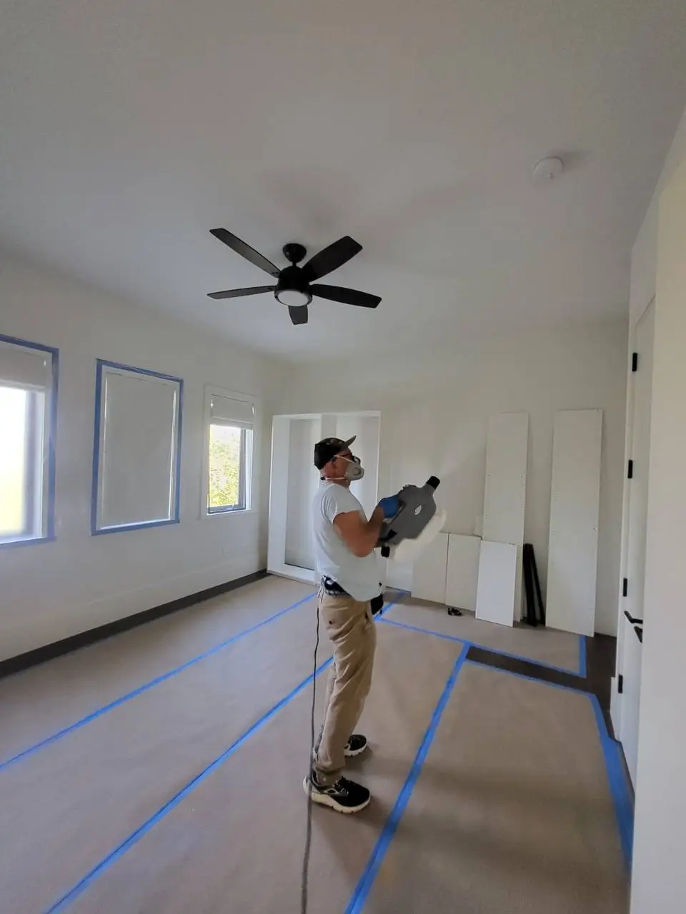 Antimicrobial cold fogging treatment for mold prevention