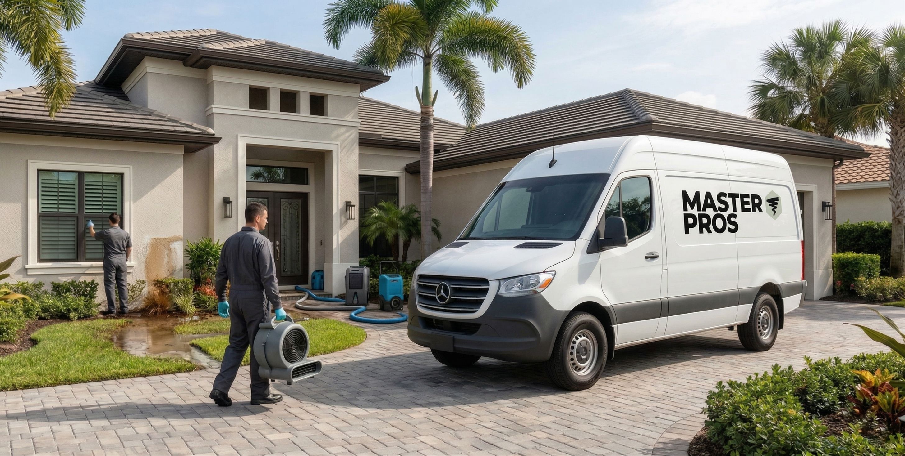 Water damage restoration service in South Florida